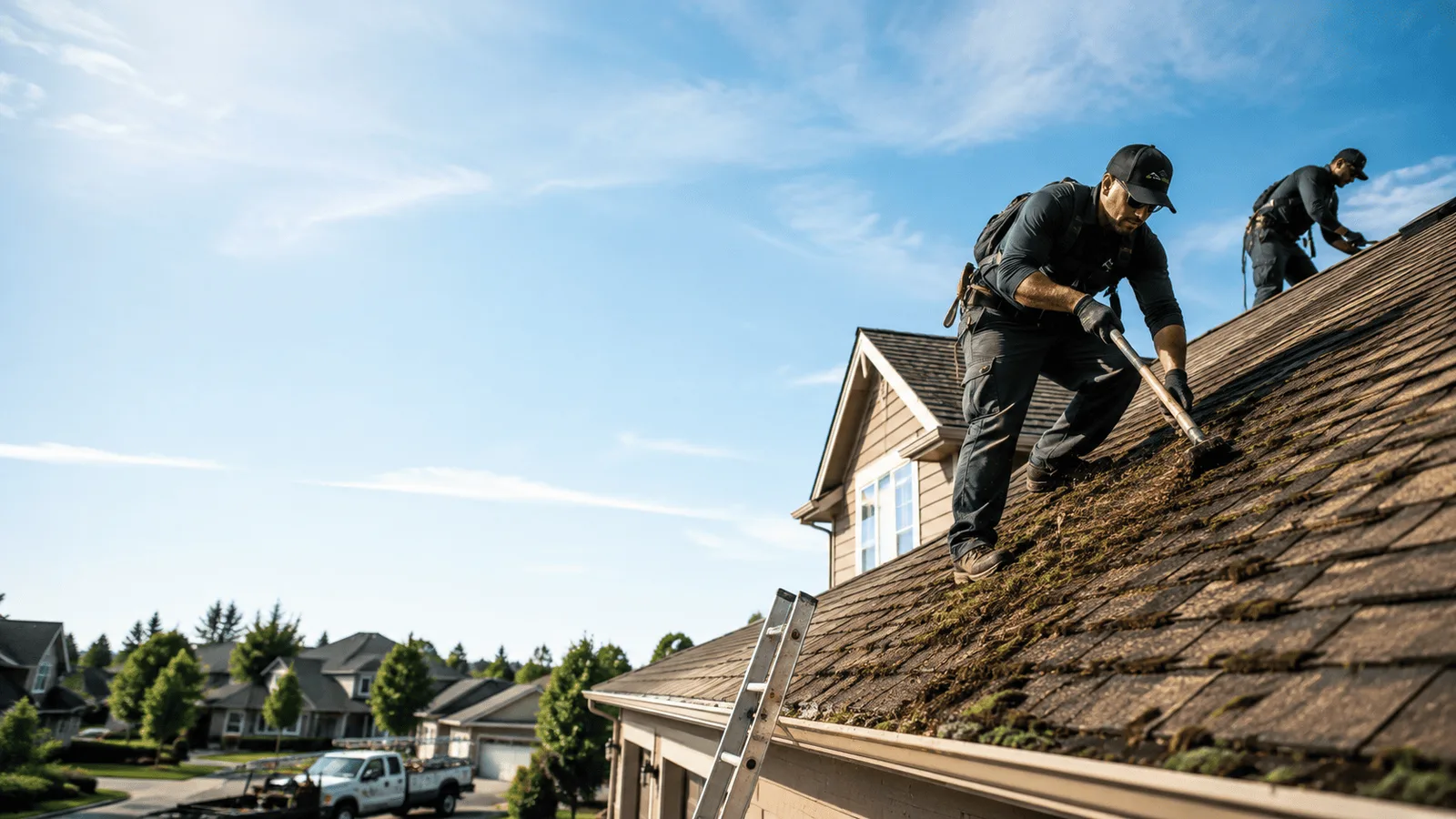 Roof Moss Removal in Lawton, ND near me